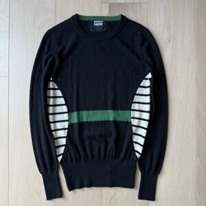 Markus Lupfer Sweater Women's S Multicolor Merino Wool Pullover Casual Designer